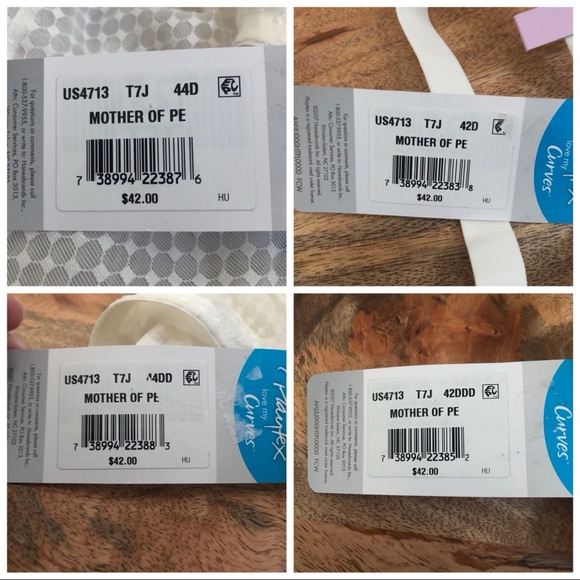 Playtex love my curves pearl balconette bra - Picture 8 of 8